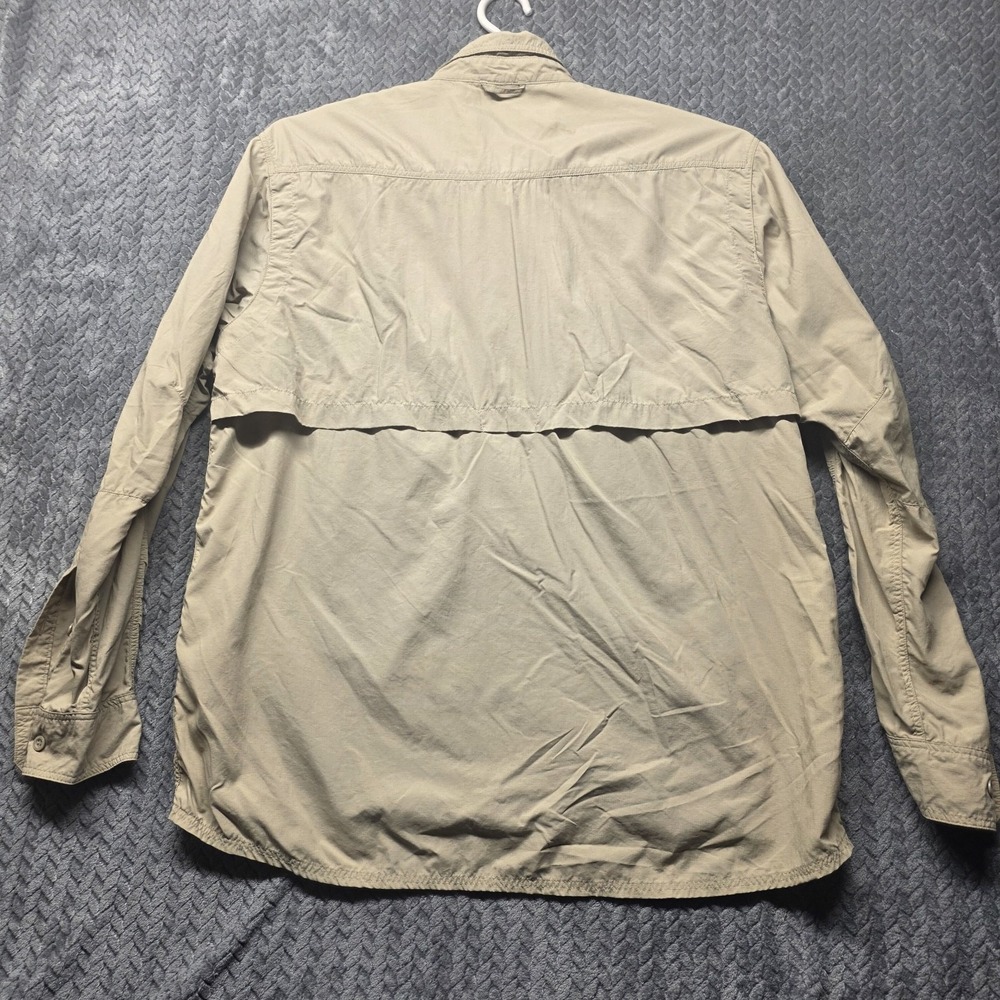 Simms Guide Series Fishing Shirt Men's XL Tan Long Sleeve Vented Nylon - Picture 10 of 12